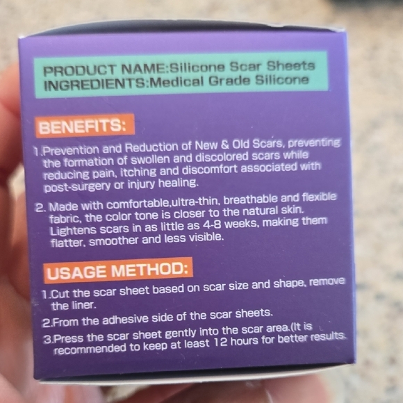 Scar Sheets for Effective Treatment - Picture 5 of 5